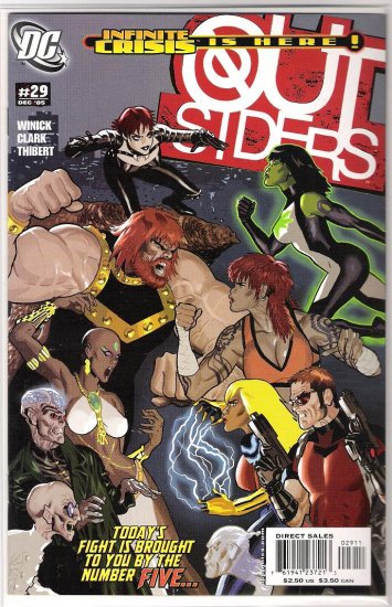 OUTSIDERS #29-NEVER READ!