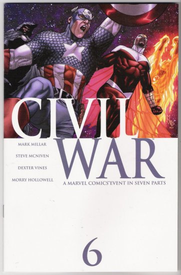 CIVIL WAR #6-NEVER READ!