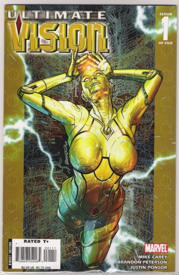 ULTIMATE VISION #1-NEVER READ!