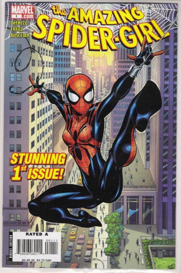THE AMAZING SPIDER-GIRL #1-NEVER READ!