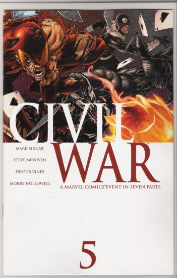 CIVIL WAR #5-NEVER READ!