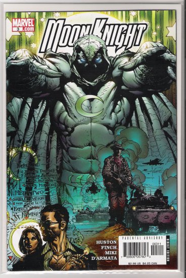 MOON KNIGHT #3 (2006)-NEVER READ!