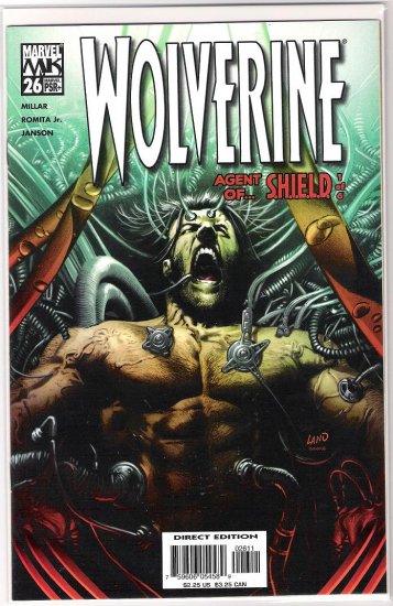 WOLVERINE #26 AGENT OF SHIELD-NEVER READ!