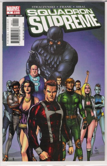 SQUADRON SUPREME #1 STRACZYNSKI-NEVER READ!