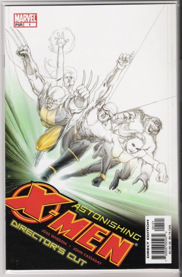 ASTONISHING X-MEN #1 DIRECTOR'S CUT-NEVER READ!