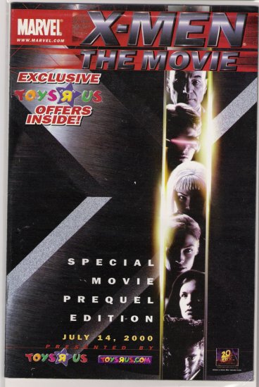 X-MEN MOVIE PREQUAL-NEVER READ!