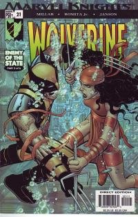 WOVERINE #21 ENEMY OF THE STATE-NEVER READ!