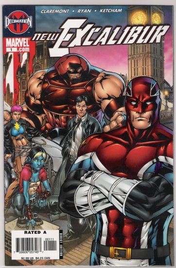NEW EXCALIBUR #1 (2005)-NEVER READ!