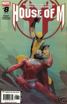 HOUSE OF M #8 BENDIS/COIPEL-NEVER READ!
