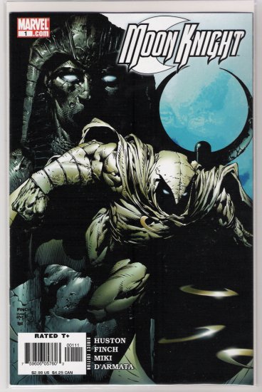 MOON KNIGHT #1 FINCH/HUSTON-NEVER READ!