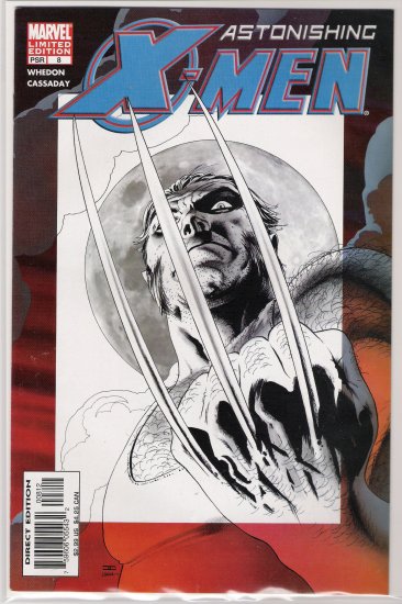 ASTONISHING X-MEN #8 LIMITED EDITION VARIANT JOSS WHEDON-NEVER READ!