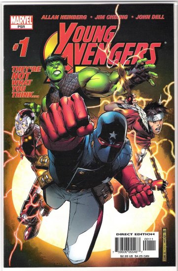 YOUNG AVENGERS #1-NEVER READ!