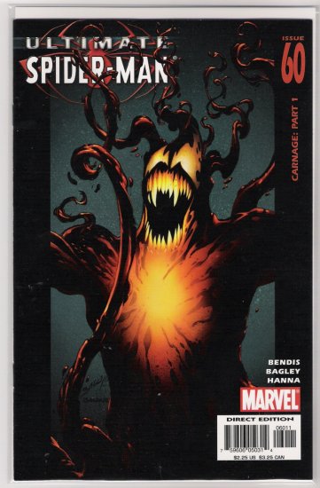ULTIMATE SPIDER-MAN #60 1ST ULTIMATE CARNAGE-NEVER READ!