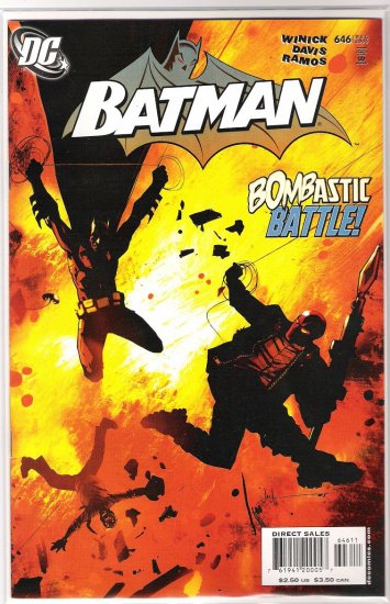 BATMAN #646-NEVER READ!