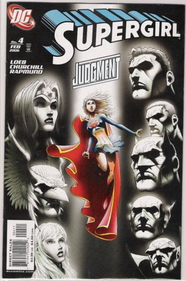SUPERGIRL #4 JEPH LOEB/IAN CHRUCHILL-NEVER READ!