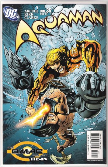 AQUAMAN #35 OMAC PROJECT TIE IN-NEVER READ!