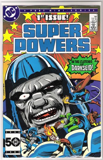 SUPER POWERS #1 (1985) JACK KIRBY-NEVER READ!