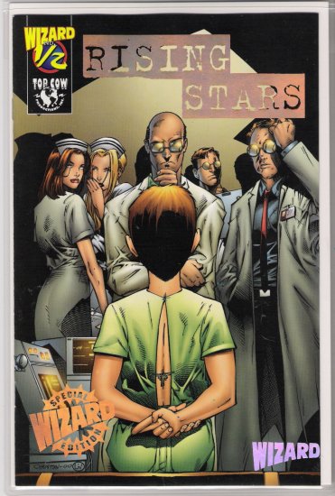 RISING STARS 1/2 GOLD EDITION BY WIZARD/TOP COW W/COA-NEVER READ