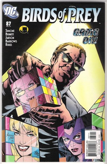 BIRDS OF PREY #87 GAIL SIMONE-NEVER READ!