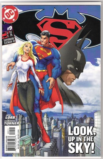 SUPERMAN/BATMAN #9 (2004) JEPH LOEB-MICHAEL TURNER-NEVER READ!