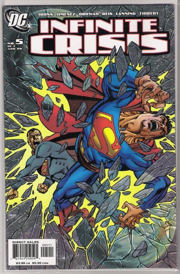 INFINITE CRISES #5 (2006) GEORGE PEREZ COVER -NEVER READ!