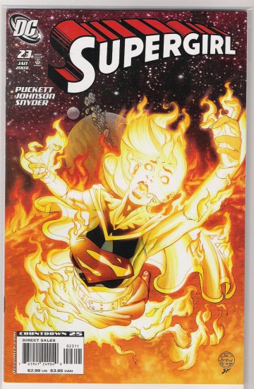 SUPERGIRL #23 (2008)-NEVER READ!
