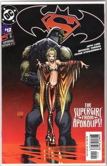 SUPERMAN/BATMAN #12 MICHAEL TURNER-NEVER READ!