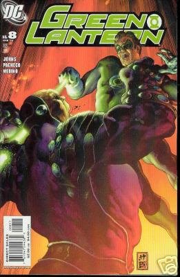 GREEN LANTERN #8 (2005) GEOFF JOHNS-NEVER READ!