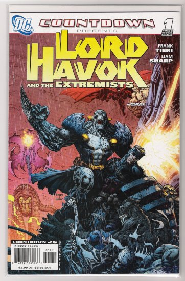 COUNTDOWN PRESENTS LORD HAVOK AND THE EXTREMISTS #1 (2007)-NEVER READ!
