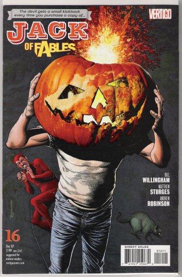 JACK OF FABLES #16 (2007) BY VERTIGO COMICS-NEVER READ!