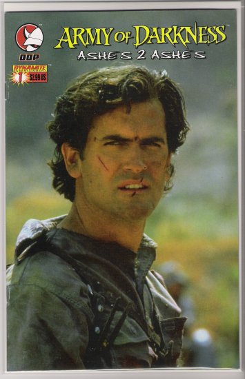 ARMY OF DARKNESS ASHES 2 ASHES #1 (2004) PHOTO COVER BY DYNAMITE ENTERTAINMENT-NEVER READ!