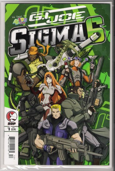 GI JOE SIGMA SIX #1 (2005)-NEVER READ!