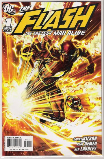 FLASH THE FASTEST MAN ALIVE #1 (2006)-NEVER READ!