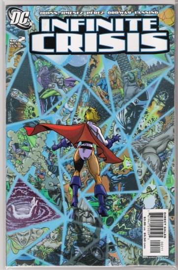 INFINITE CRISIS #2 (2006) GEORGE PEREZ COVER-NEVER READ!