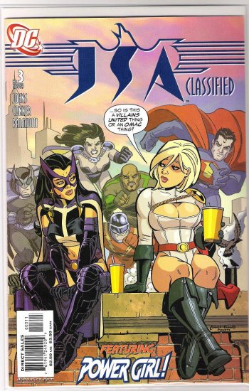 JSA CLASSIFIED #3 (2005) 1ST PRINT-NEVER READ!