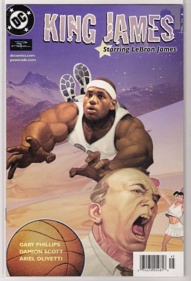 KING JAMES STARRING LEBRON JAMES (2004)-NEVER READ!