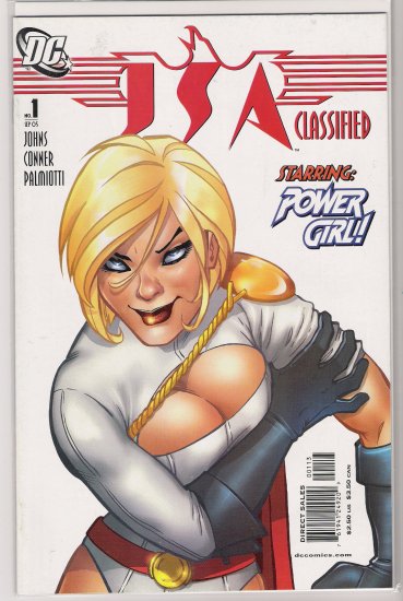 JSA CLASSIFIED #1 THIRD PRINT-NEVER READ!