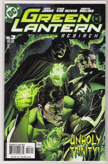 GREEN LANTERN REBIRTH #3 (2005) GEOFF JOHNS-NEVER READ!