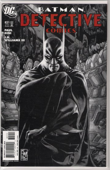 DETECTIVE COMICS #821 (2006)-NEVER READ!