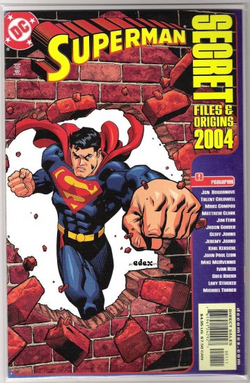 SUPERMAN SECRET FILES 2004-NEVER READ!