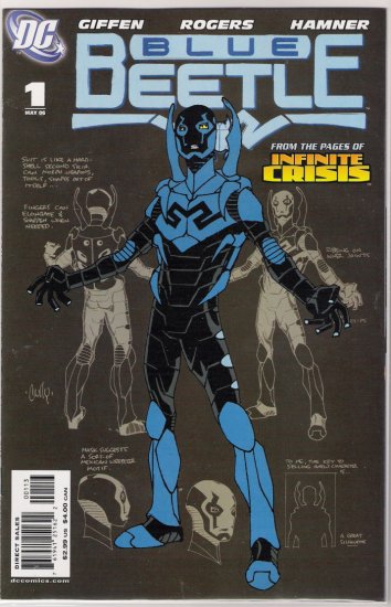 BLUE BEETLE #1 (2006) RARE 3RD PRINT-NEVER READ!