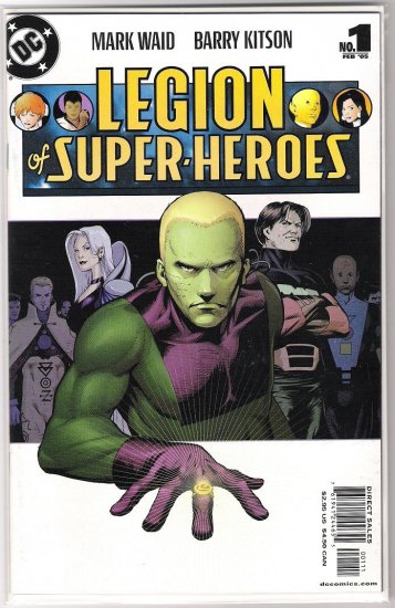 LEGION OF SUPERHEROES #1 (2005)-NEVER READ!