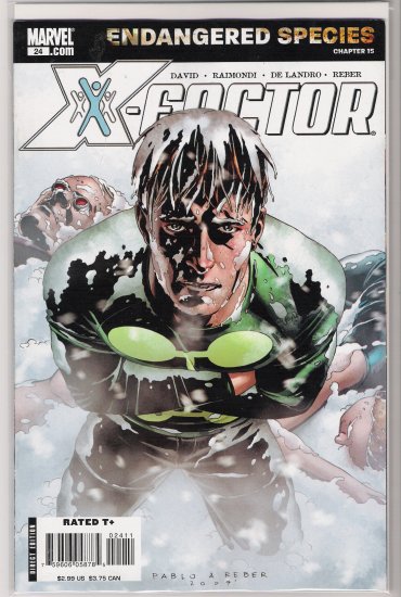 X-FACTOR #24 (2007) ENDANGERED SPECIES-NEVER READ!