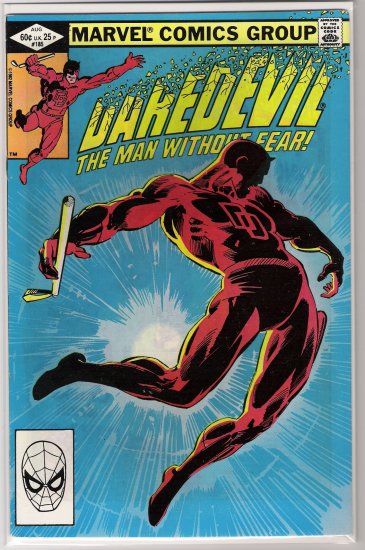 DAREDEVIL #185 (1982) FRANK MILLER-NEVER READ!