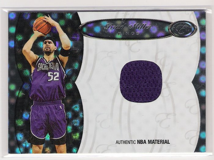 2006 BOWMAN ELEVATION BRAD MILLER KINGS BOARD OF DIRECTORS RELIC JERSEY CARD #'D 39/99!