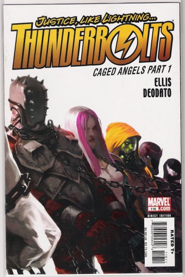 THUNDERBOLTS #116 CAGED ANGELS-NEVER READ!