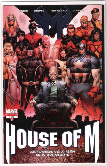 HOUSE OF M #1 COIPEL GATEFOLD COVER-NEVER READ!