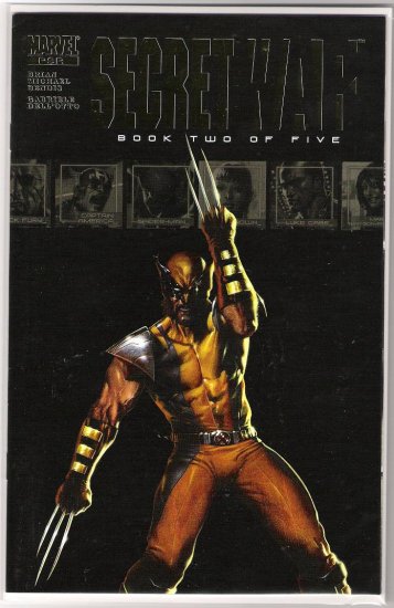 MARVEL SECRET WAR #2 BRIAN BENDIS FIRST PRINT-NEVER READ!