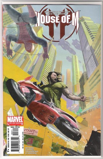 HOUSE OF M #3 WOLVERINE-NEVER READ!