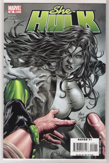 SHE-HULK #22 PETER DAVID-NEVER READ!